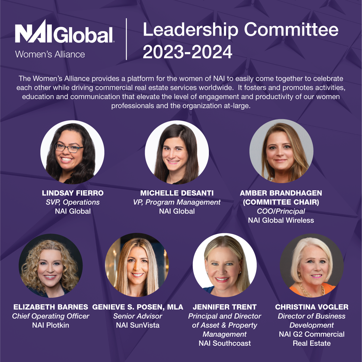 Amber Brandhagen Named Chair of NAI Global 2023 Women’s Alliance • NAI